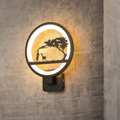 Lámpara de pared LED de pintura artística Lámpara de pared LED de pintura artística