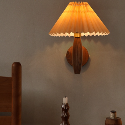 Lámpara de pared de madera Lámpara de pared de madera