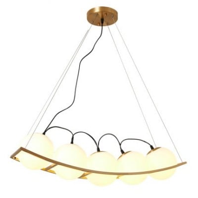 Lámpara colgante Curved Pea Lámpara colgante Curved Pea